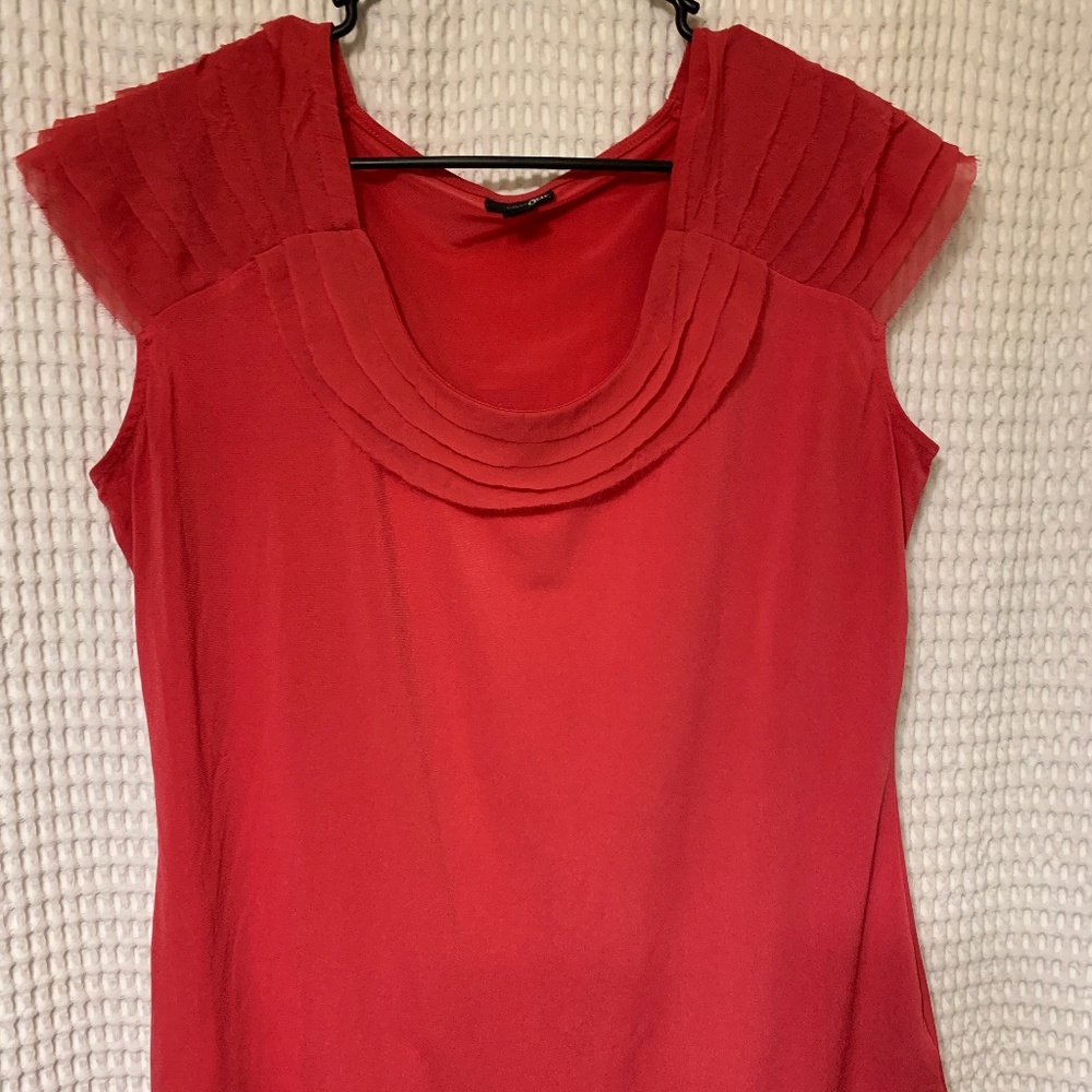 Fuschia blouse